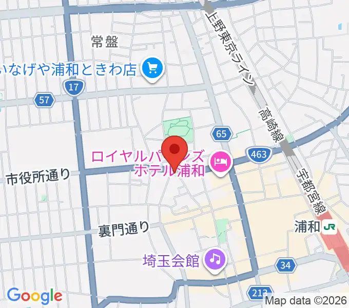 キャッツアイの地図