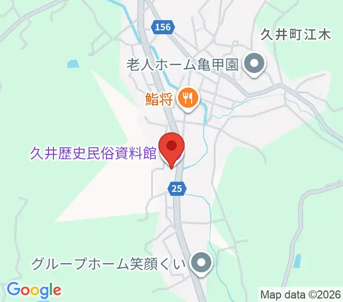 三原市久井歴史民俗資料館の地図