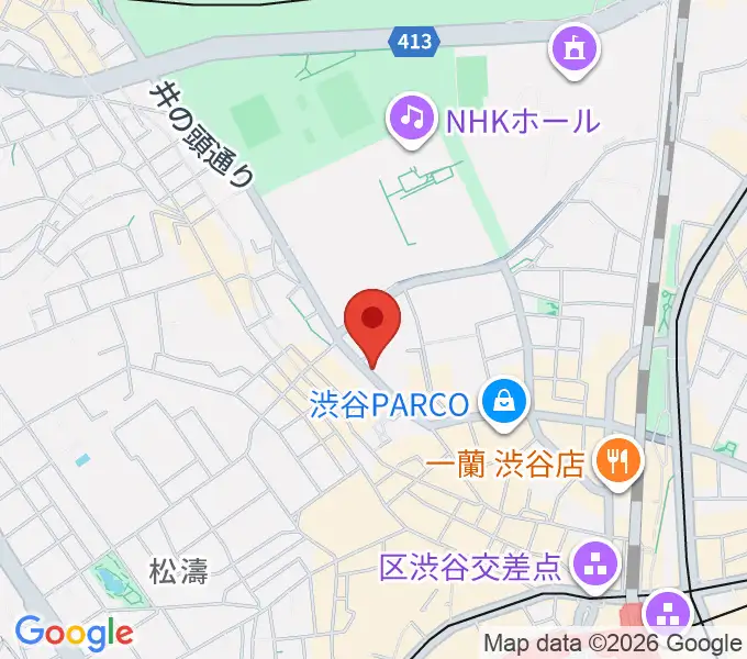 Shibuya LOVEZの地図