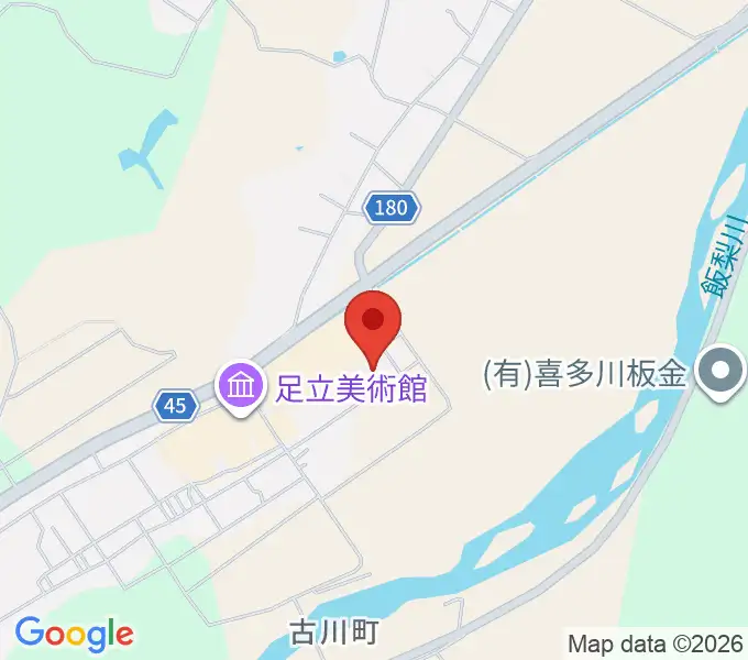 安来節演芸館の地図