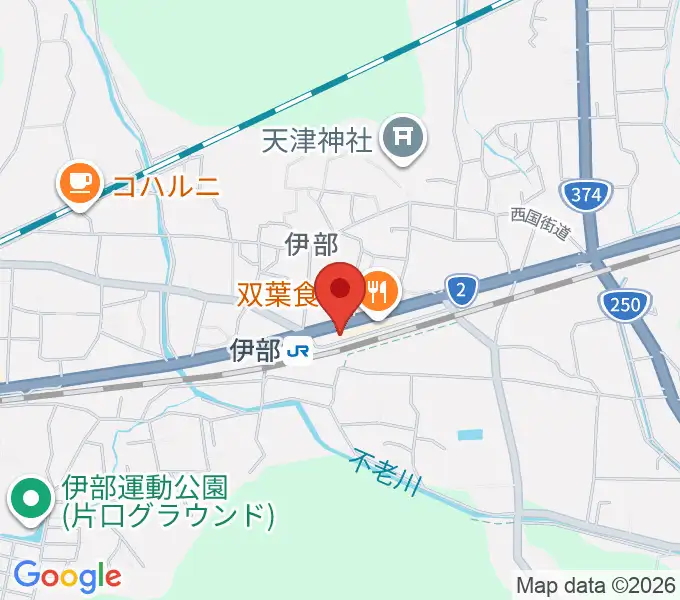 備前市美術館の地図