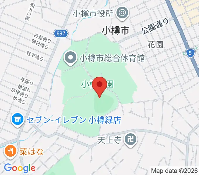 エムデジ桜ヶ丘野球場の地図