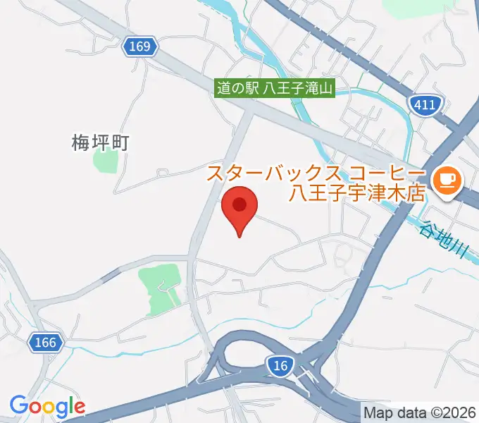 イオンシネマ八王子滝山の地図