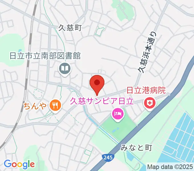 スタジオチャプターハウスの地図