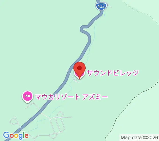 山中湖サウンドビレッジの地図