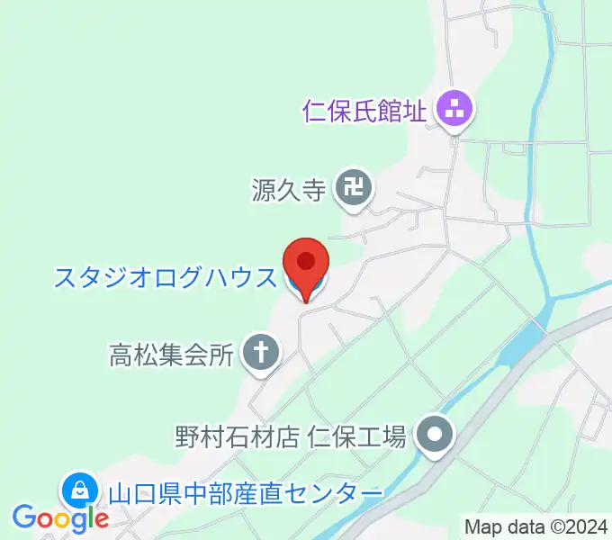 スタジオログハウスの地図