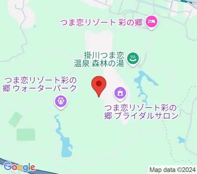 つま恋ミュージックガーデンの地図