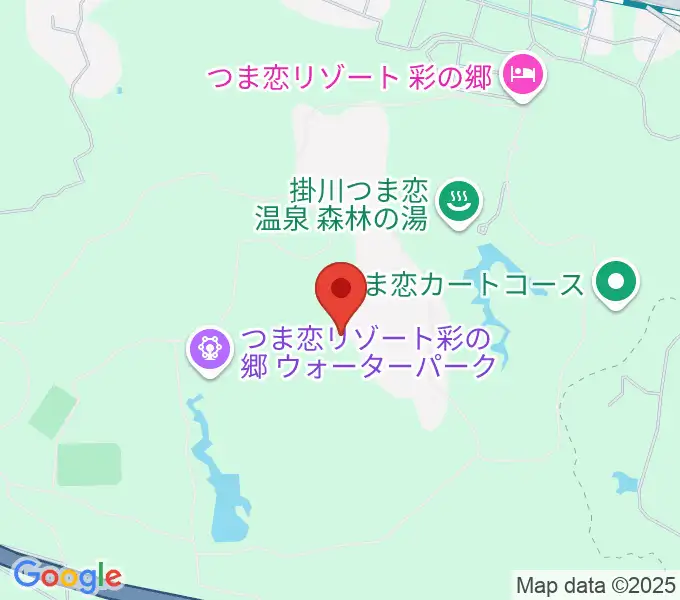 つま恋ミュージックガーデンの地図