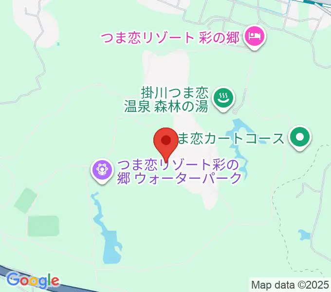 つま恋ミュージックガーデンの地図