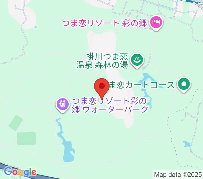 つま恋ミュージックガーデンの地図