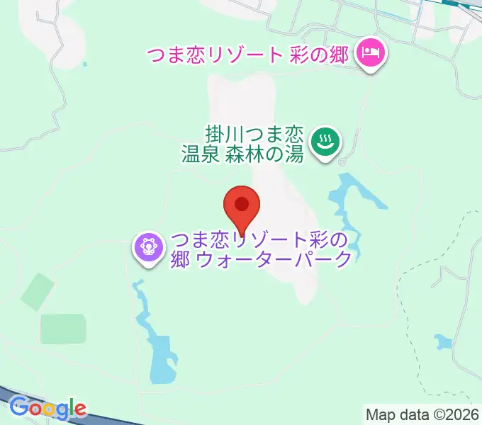 つま恋ミュージックガーデンの地図