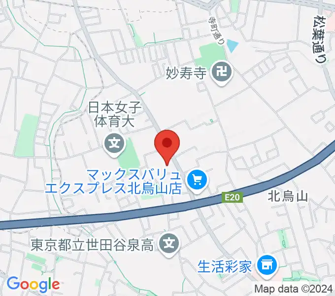 BS&T Studioの地図