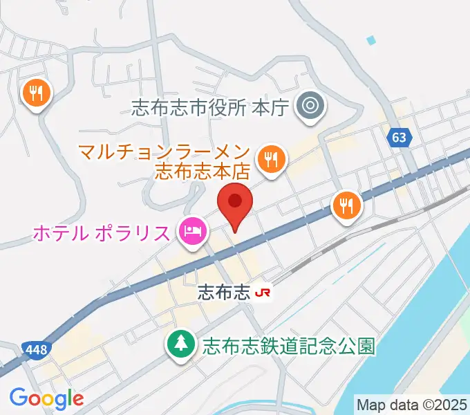 島津楽器 音楽教室の地図