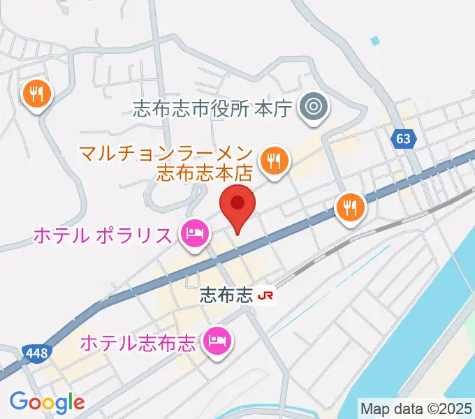 島津楽器 音楽教室の地図