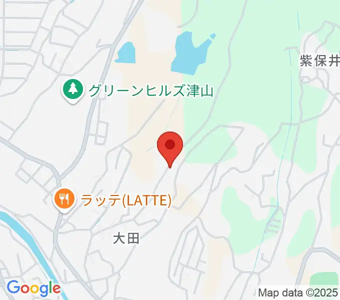 アムズ音楽教室の地図