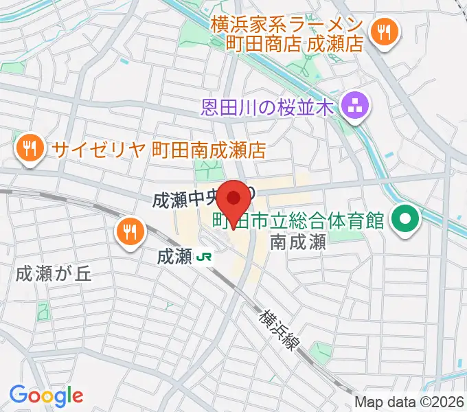 ソピックカルチャーの地図