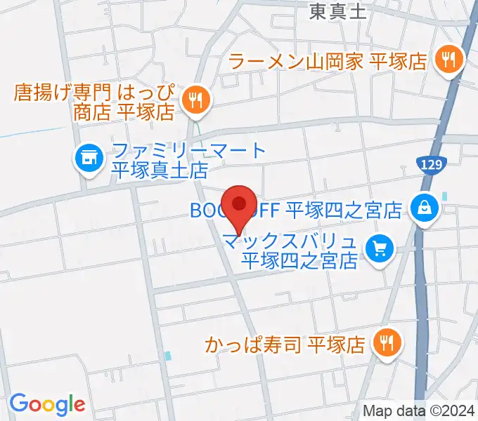 総合芸術学園ボア・コロンブの地図