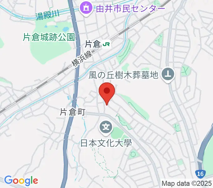 ムジークシューレ音楽教室の地図