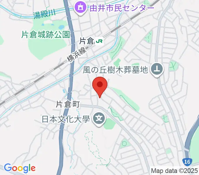 ムジークシューレ音楽教室の地図