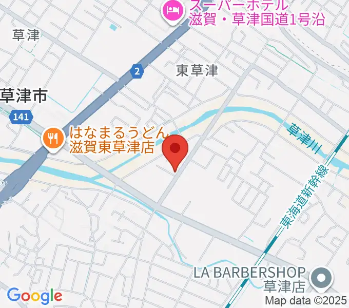 かなりあピアノ教室の地図