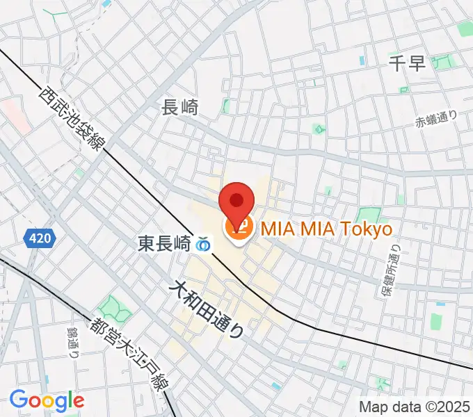 クラウドメイトミュージックスクールの地図