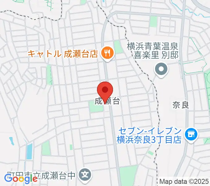 スガナミ楽器 成瀬台センターの地図