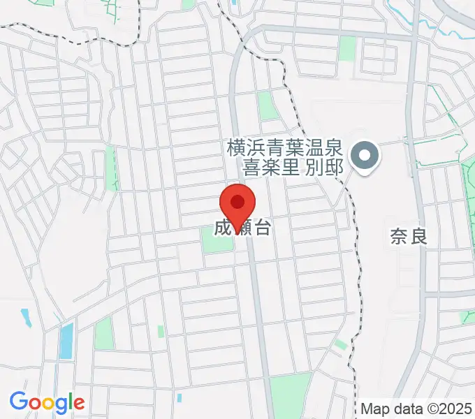 スガナミ楽器 成瀬台センターの地図