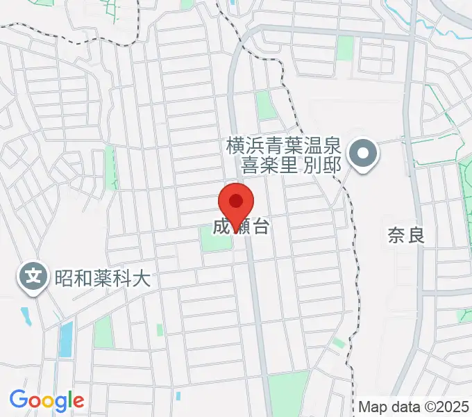 スガナミ楽器 成瀬台センターの地図