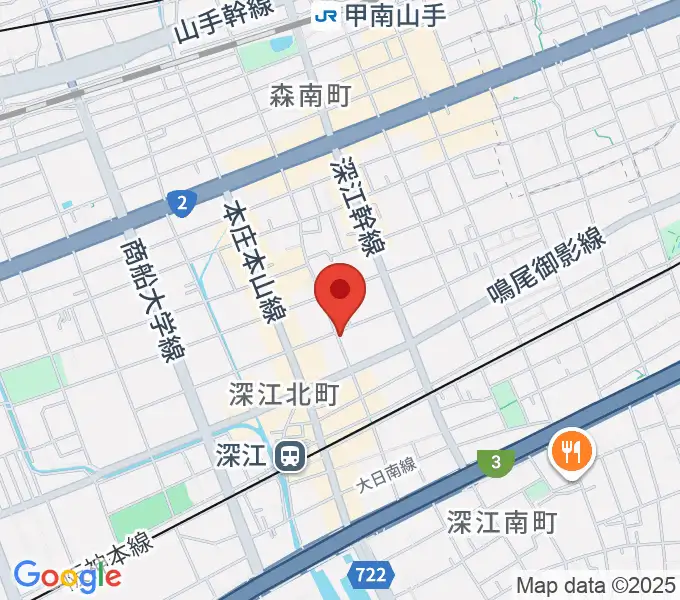 レオミュージックの地図