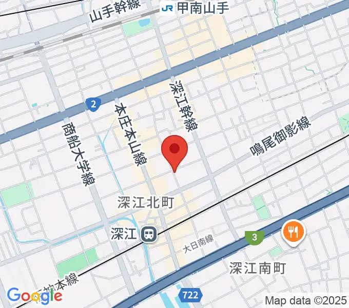 レオミュージックの地図