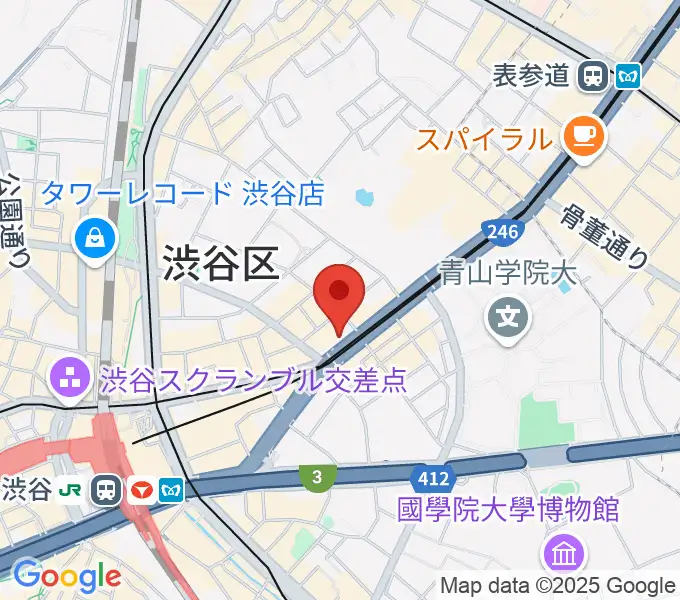 音楽教室ルフォスタの地図