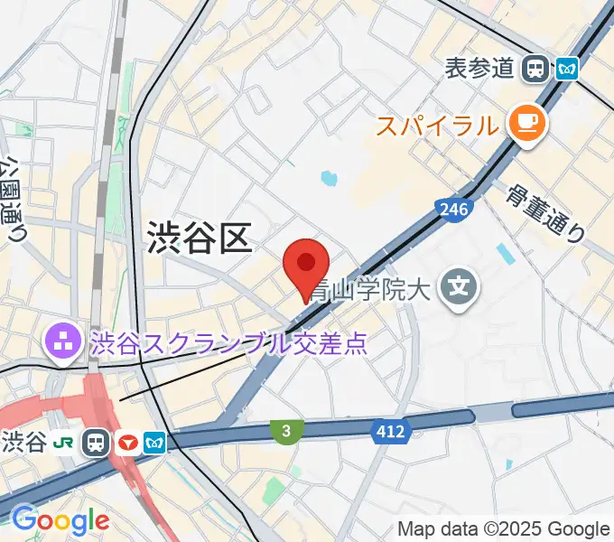 音楽教室ルフォスタの地図