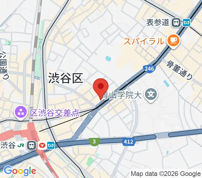 音楽教室ルフォスタの地図