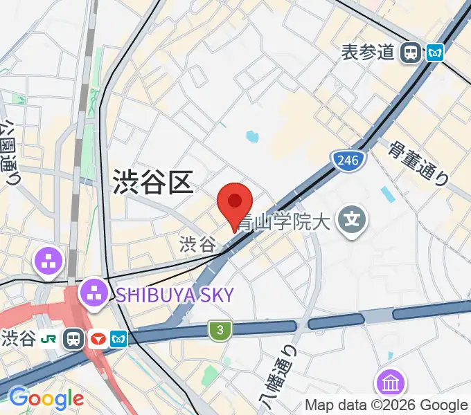 音楽教室ルフォスタの地図