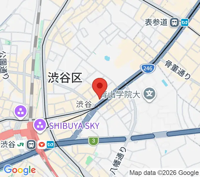 音楽教室ルフォスタの地図