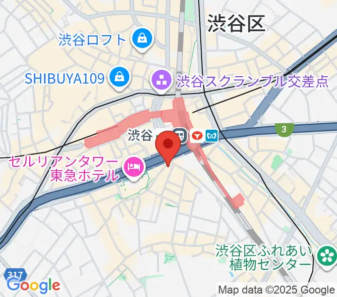 宮地楽器 MUSICJOY渋谷の地図