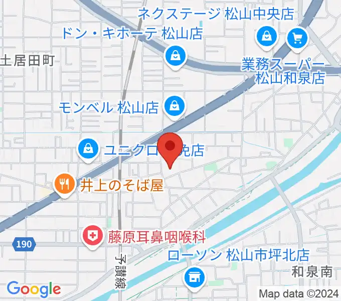 のぞみピアノ教室の地図