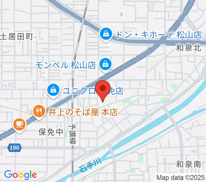 のぞみピアノ教室の地図