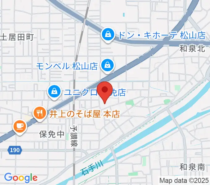 のぞみピアノ教室の地図