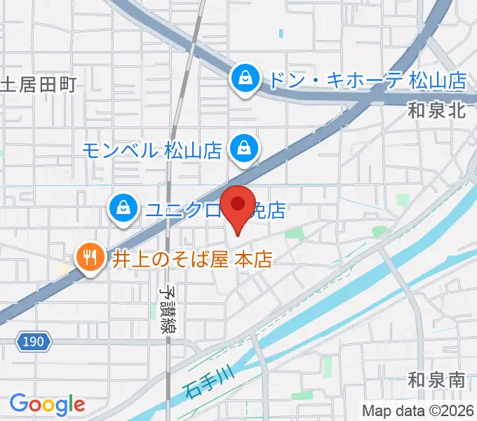 のぞみピアノ教室の地図