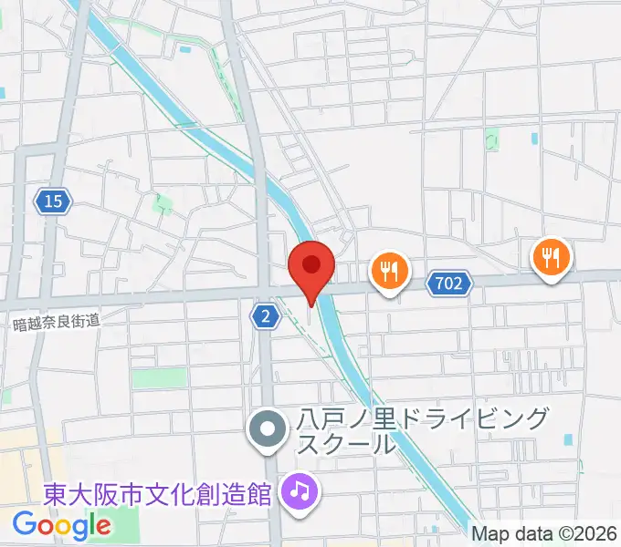 川崎ピアノ教室の地図