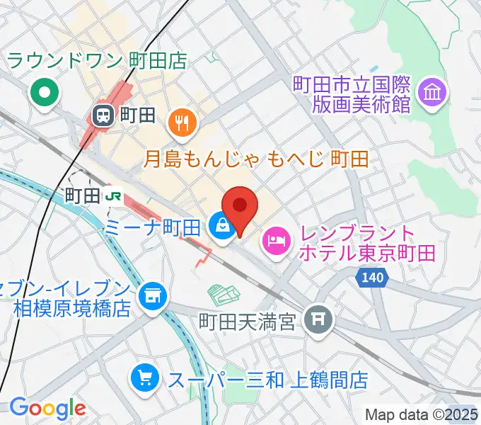 イシバシ・ミュージックキャッシュ町田店の地図