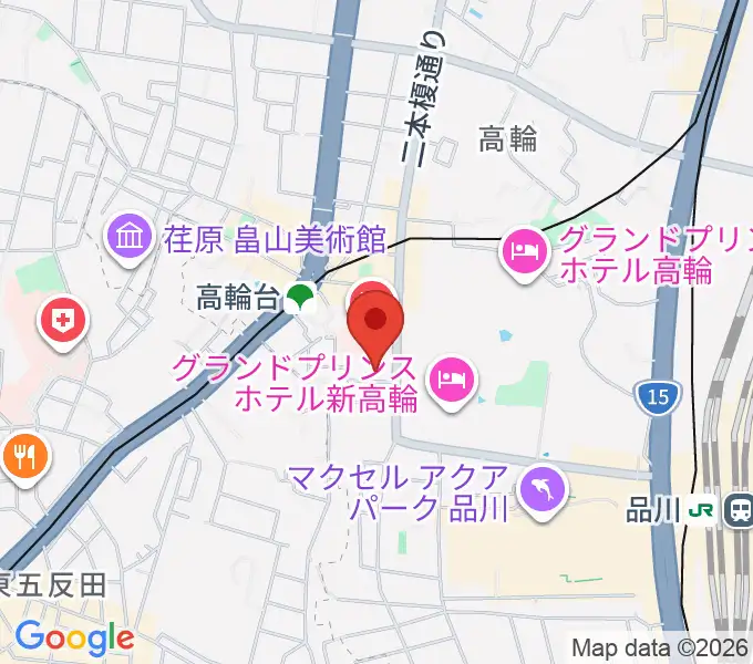 地唄箏曲美緒野会の地図