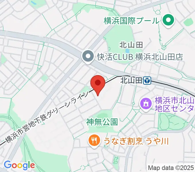 立花音楽教室の地図