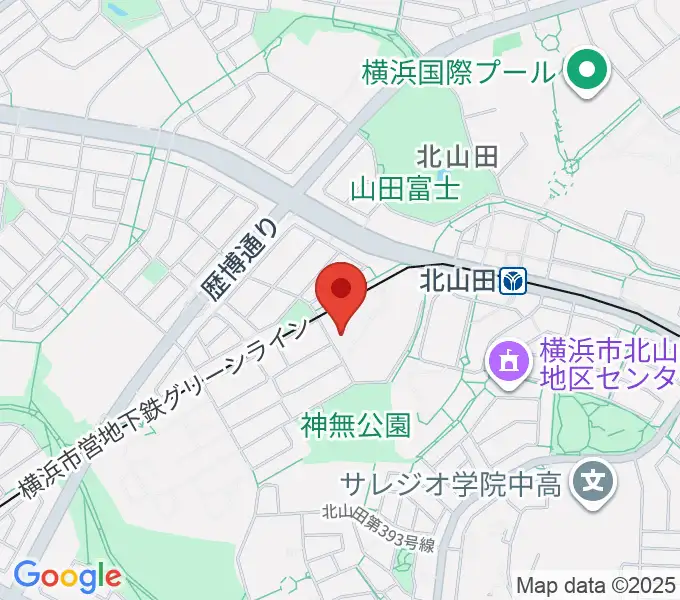 立花音楽教室の地図