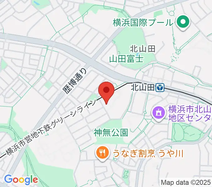 立花音楽教室の地図