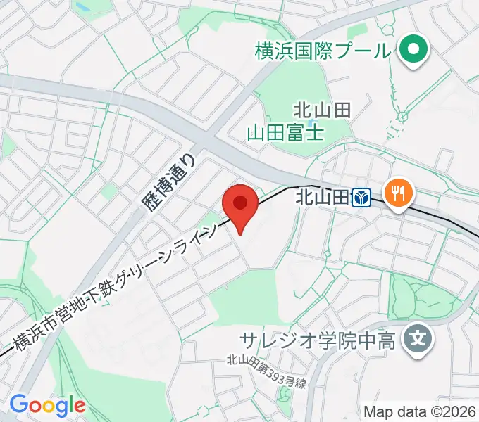 立花音楽教室の地図