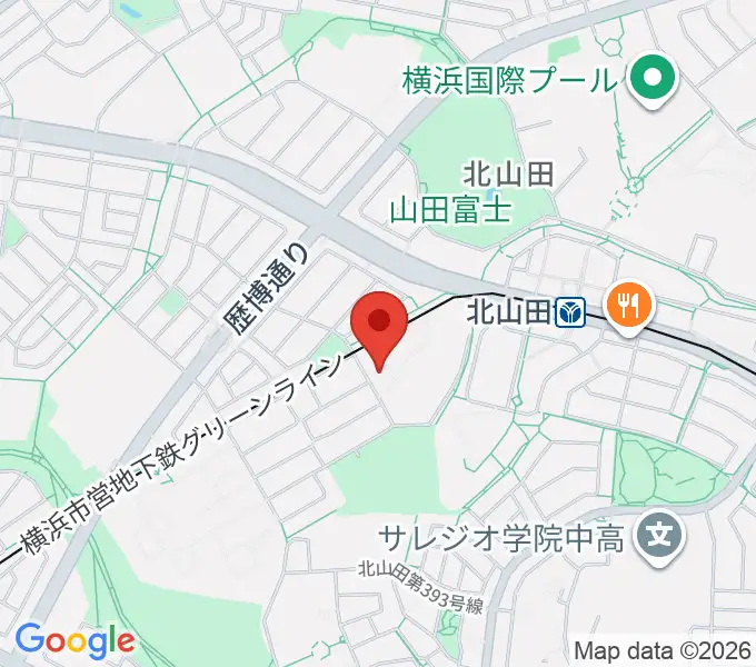 立花音楽教室の地図