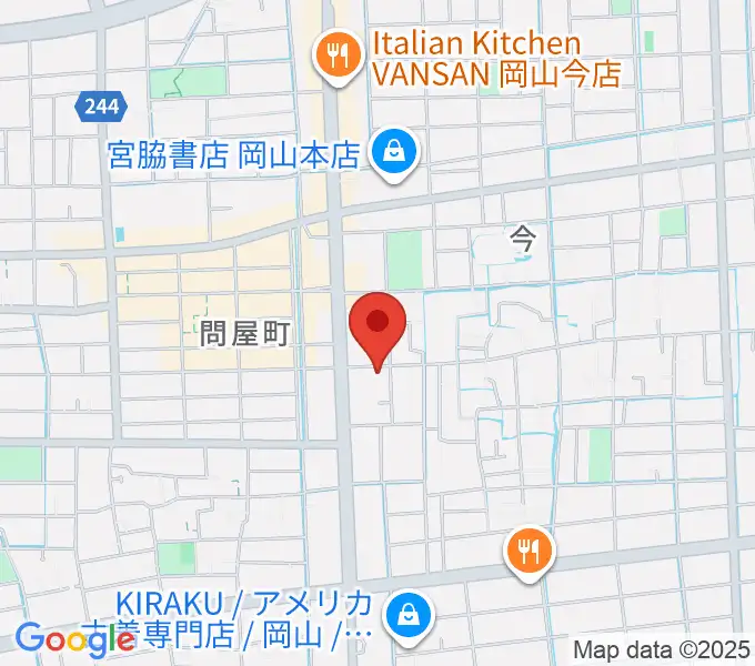 音楽教室マルベリーの地図