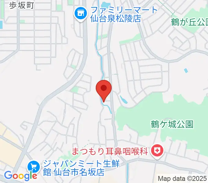 愛久美ミュージックの地図